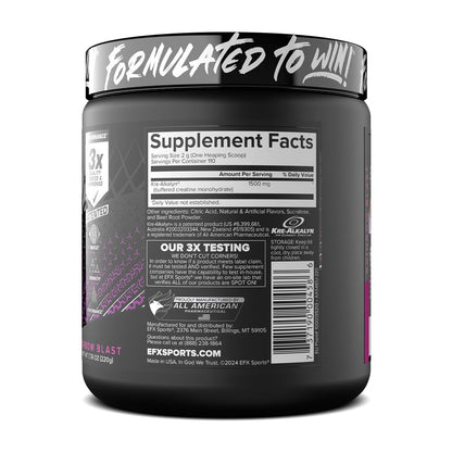 Creatina Kre-Alkalina Pudra, EFX Sports, Kre-Alkalyn Powder