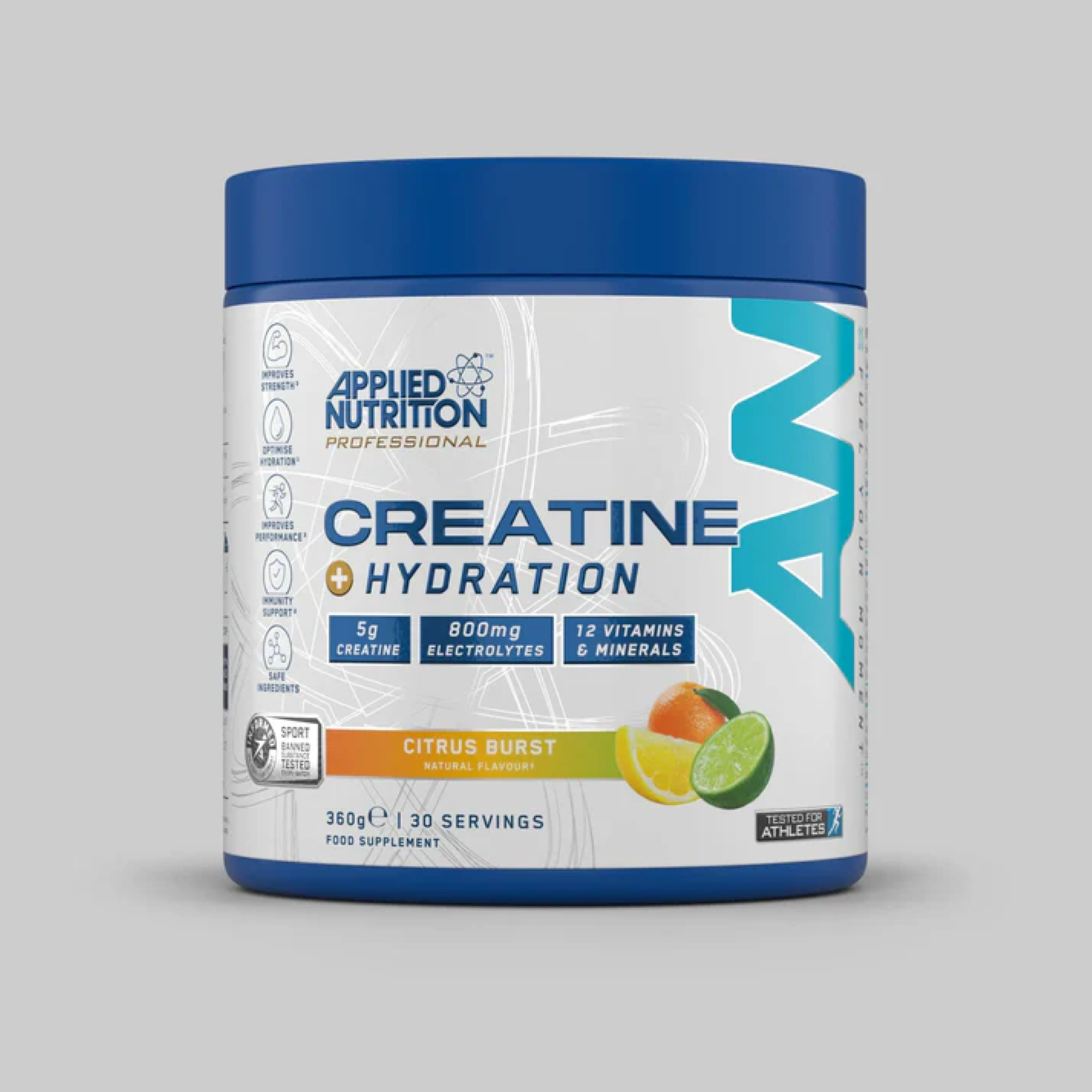 Creatina + Electroliti, Applied Nutrition, Creatine + Hydration, 360g