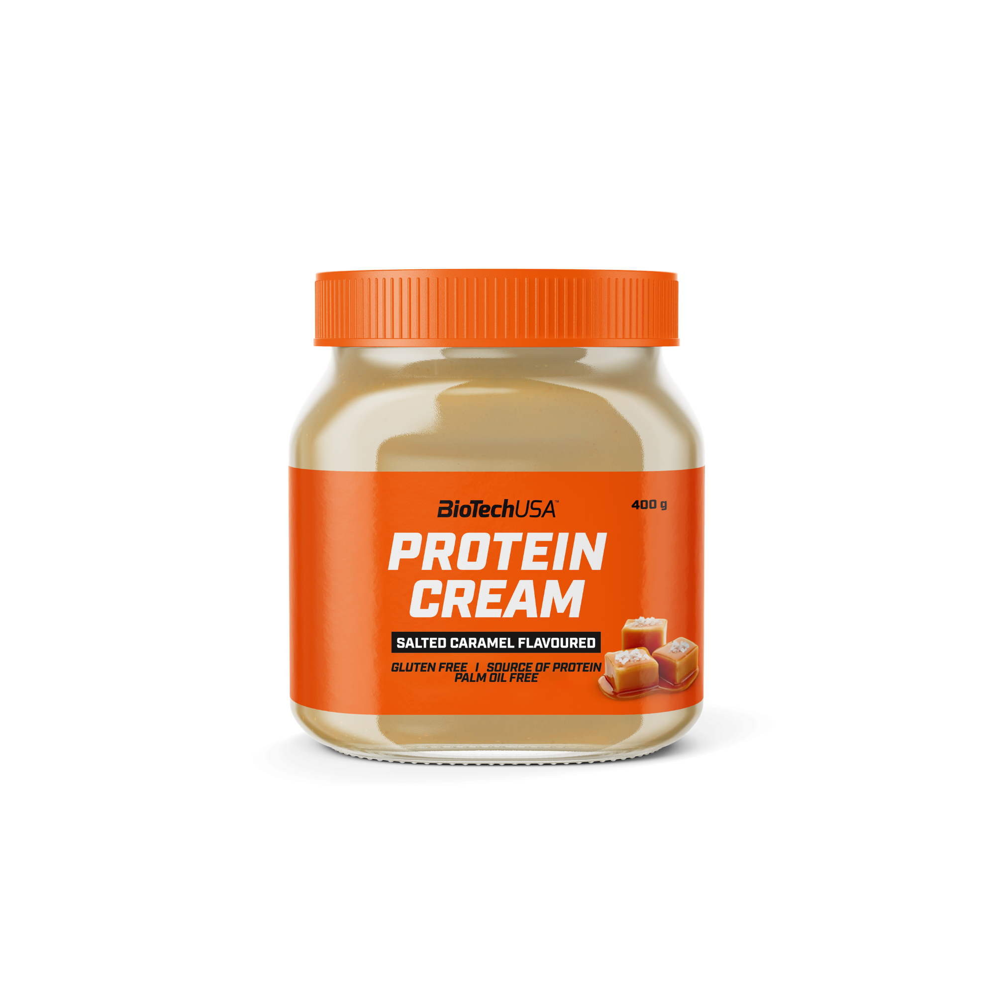 Crema Proteica, BioTechUSA, Protein Cream, 400g, Salted Caramel