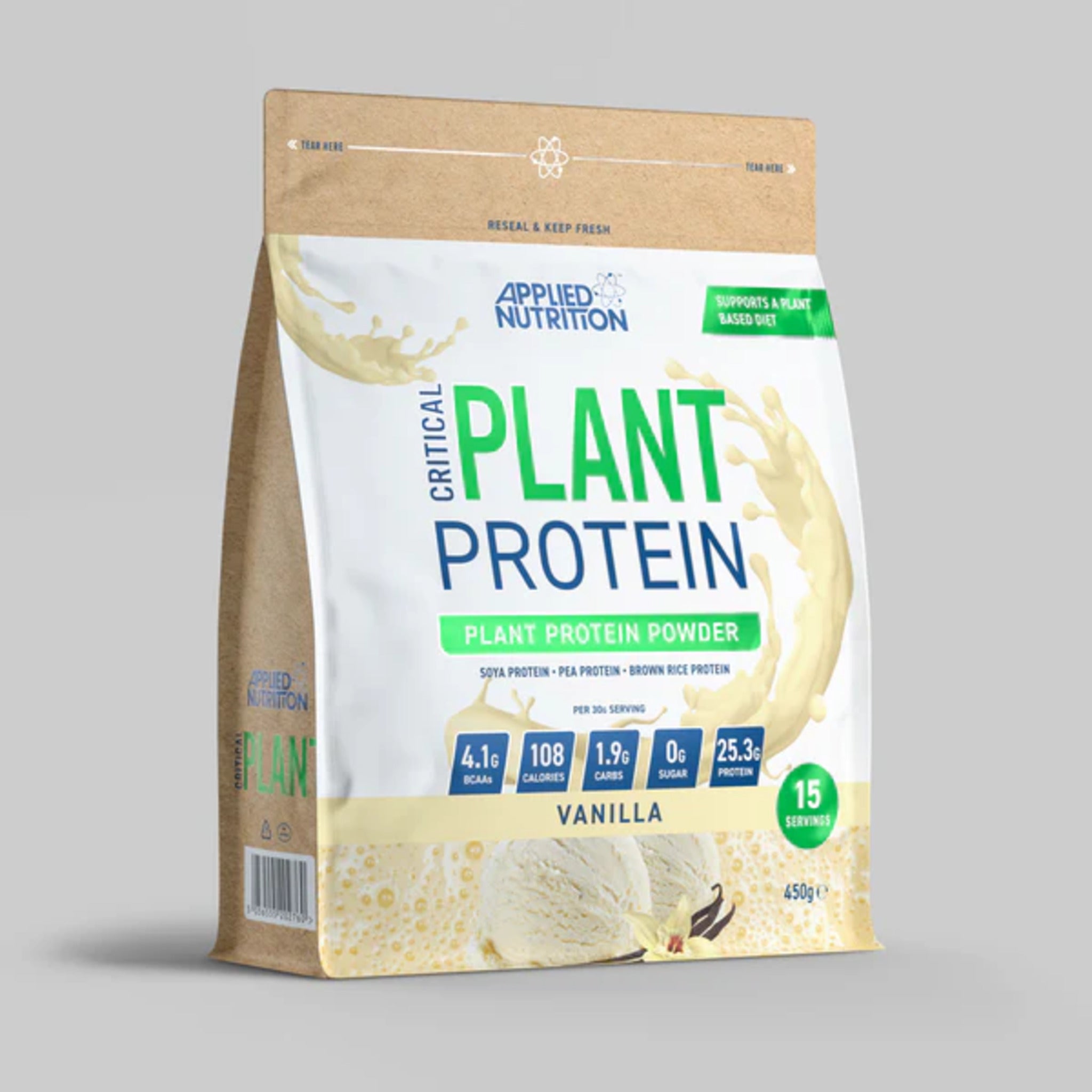 Proteina Vegana, Applied Nutrition, Critical Plant Protein, 450g