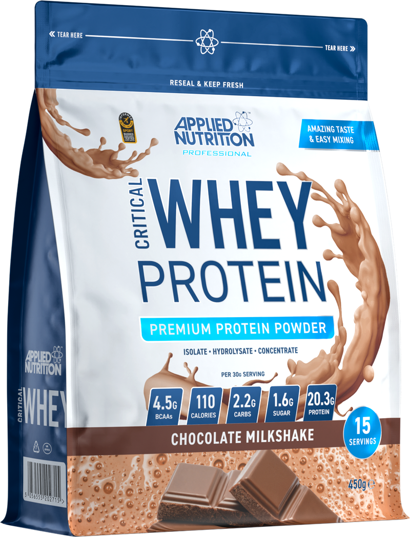 Proteina din Zer, Applied Nutrition, Critical Whey Protein, 450g