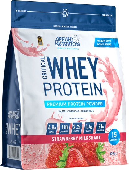 Proteina din Zer, Applied Nutrition, Critical Whey Protein, 450g
