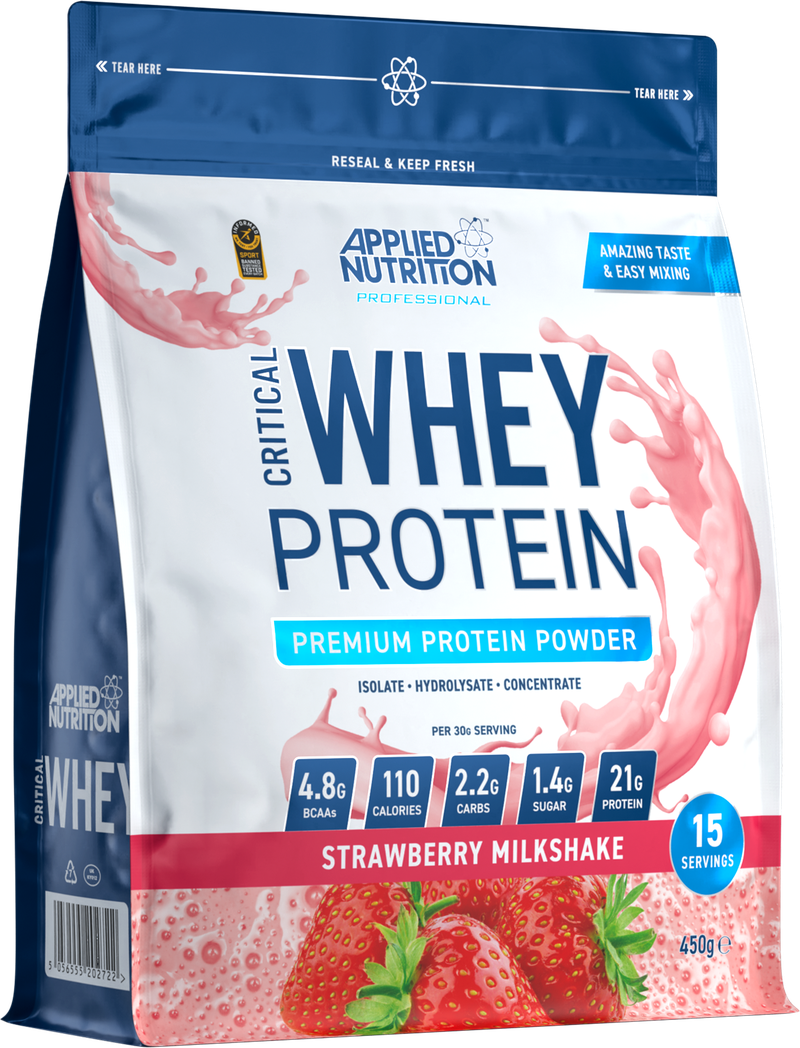 Proteina din Zer, Applied Nutrition, Critical Whey Protein, 450g