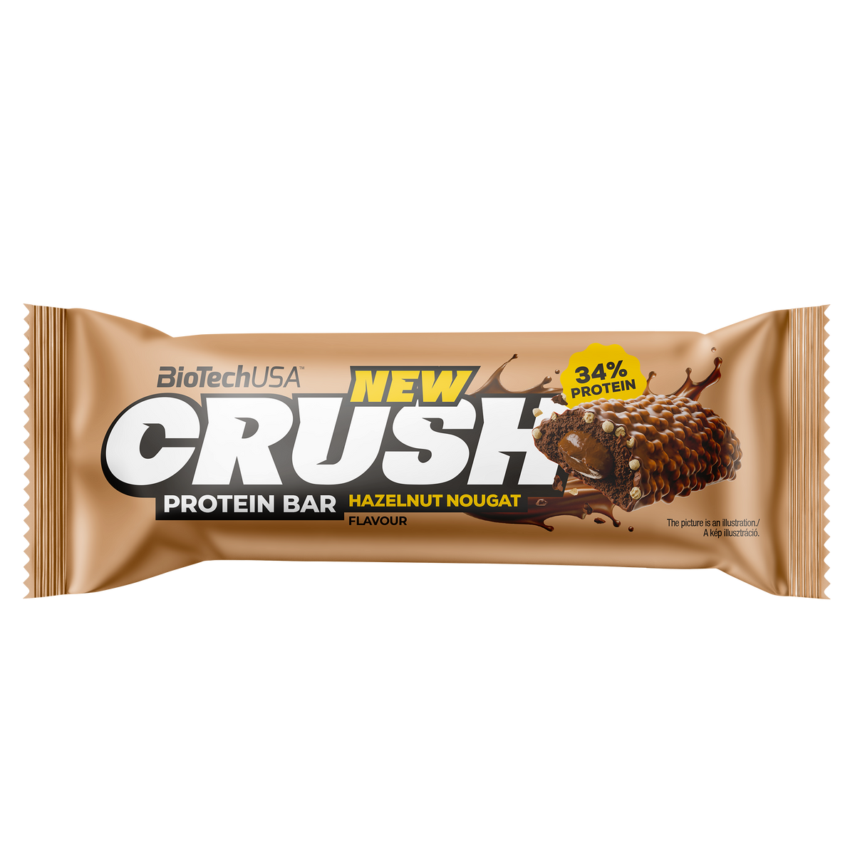 Baton Proteic, BioTechUSA, Crush Protein Bar, 45g