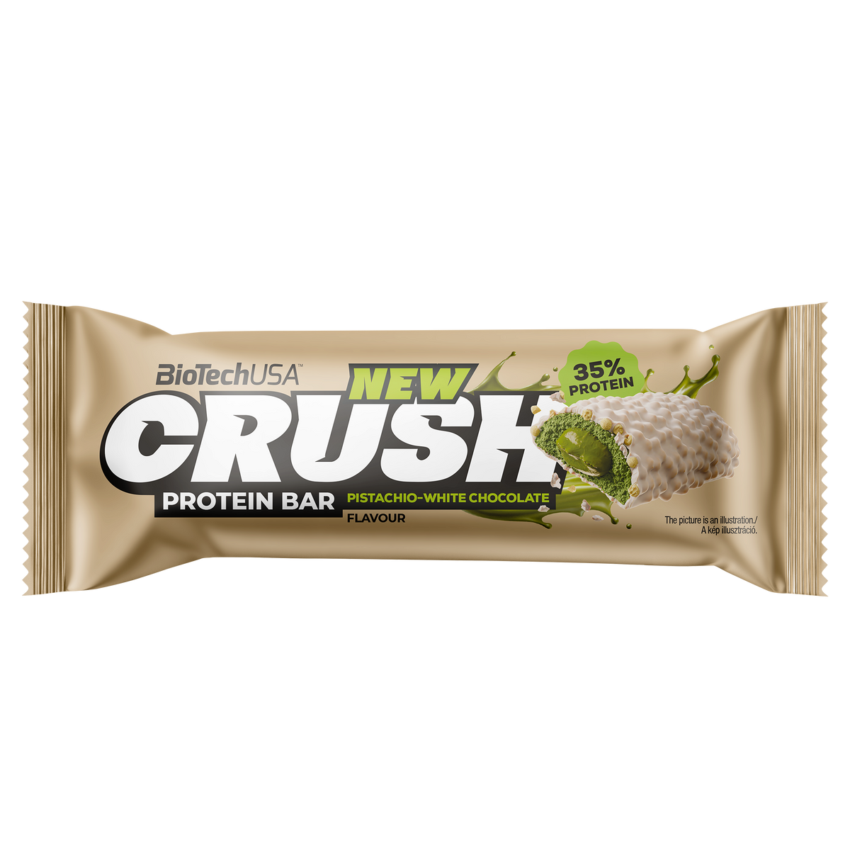 Baton Proteic, BioTechUSA, Crush Protein Bar, 45g