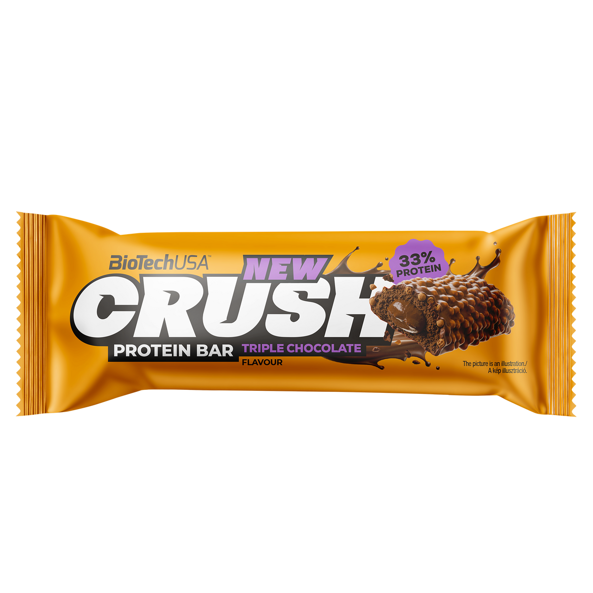 Baton Proteic, BioTechUSA, Crush Protein Bar, 45g