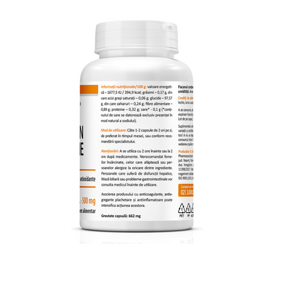 Zenyth Curcumin & Piperine, Pachet ECONOMIC, 60cps + 30cps