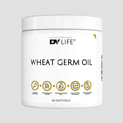 Ulei din Germeni de Grau, DY Nutrition, Wheat Germ Oil DY Life, 60 Softgels