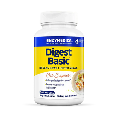 Enzime Digestive, Enzymedica, Digest Basic, 90 Capsule