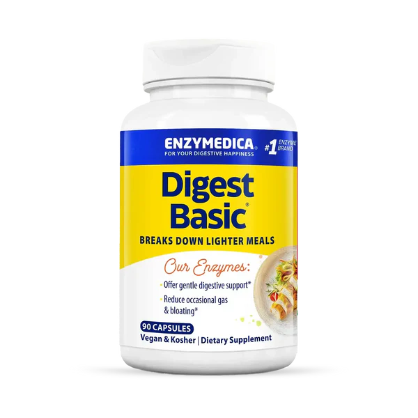 Enzime Digestive, Enzymedica, Digest Basic, 90 Capsule