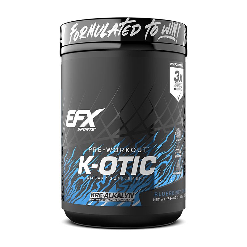 Pre-Workout, EFX Sports, K-Otic Pre-Workout, 500g