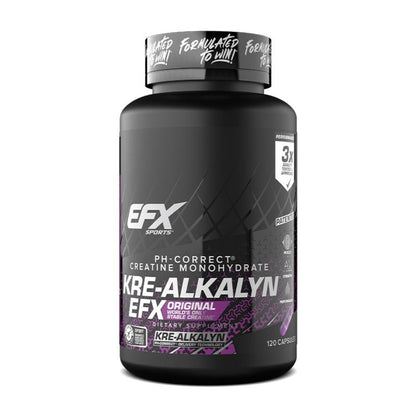 Creatina Kre-Alkalyn, EFX Sports, Kre-Alkalyn, 120 Capsule