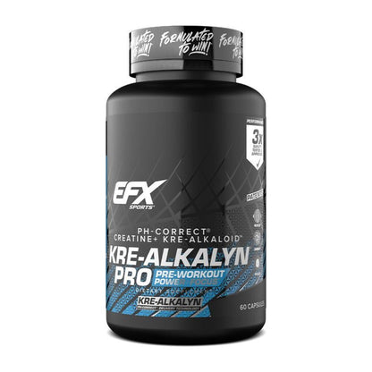 Creatina Kre-Alkalyn, EFX Sports, Kre-Alkalyn PRO, 60 Capsule
