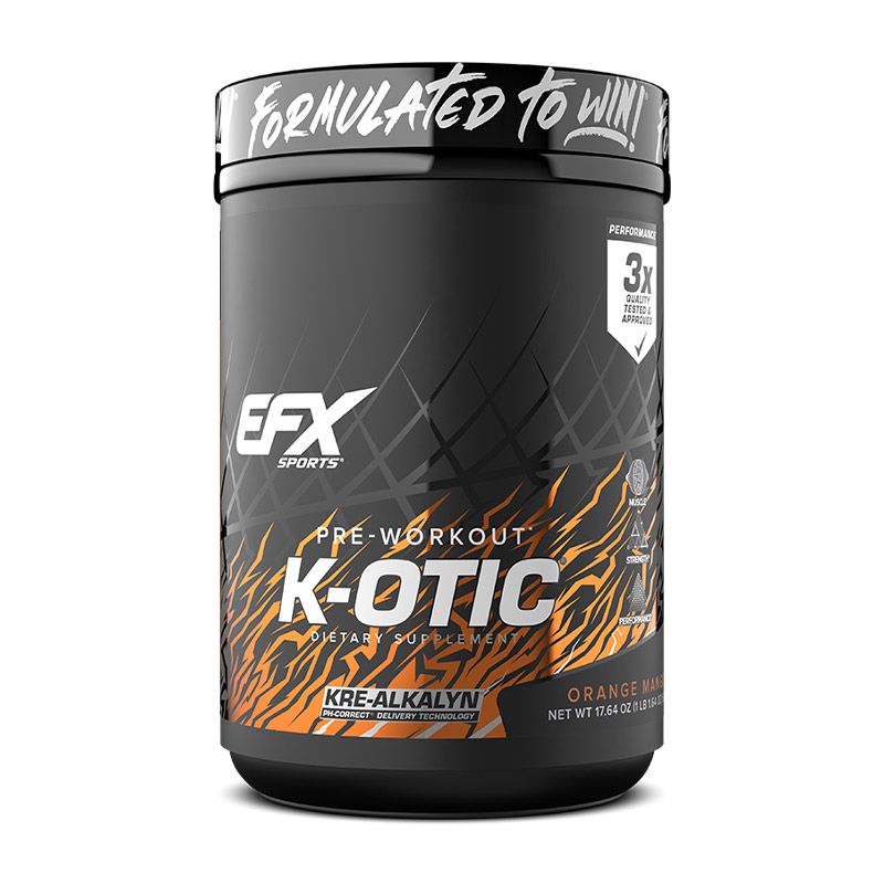 Pre-Workout, EFX Sports, K-Otic Pre-Workout, 500g