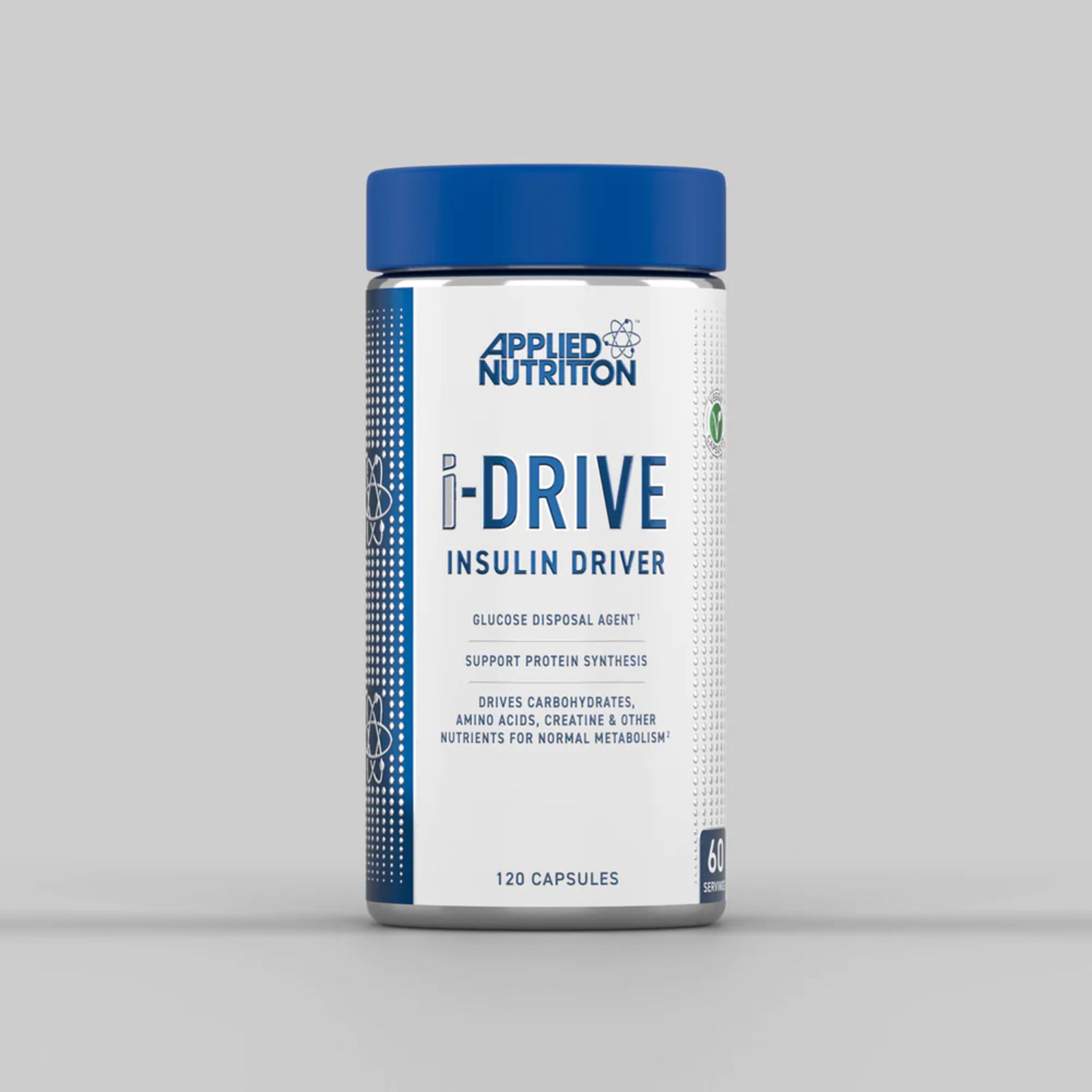 Supliment de Gestionare a Glucozei, Applied Nutrition, i-Drive Insulin Driver, 120 Capsule