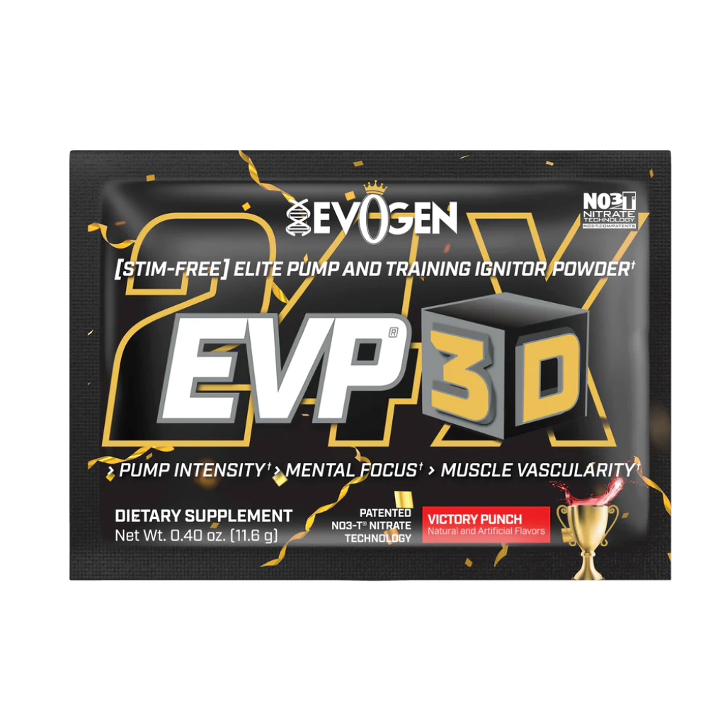 Pre-Workout fara Cafeina, Evogen, EVP 3D, 11.6g, 1 Serving