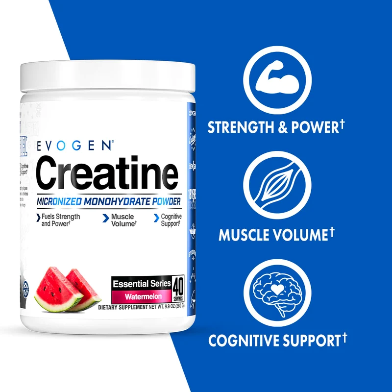 Creatina Monohidrata Micronizata, Evogen, Creatine Monohydrate, 40 Servings