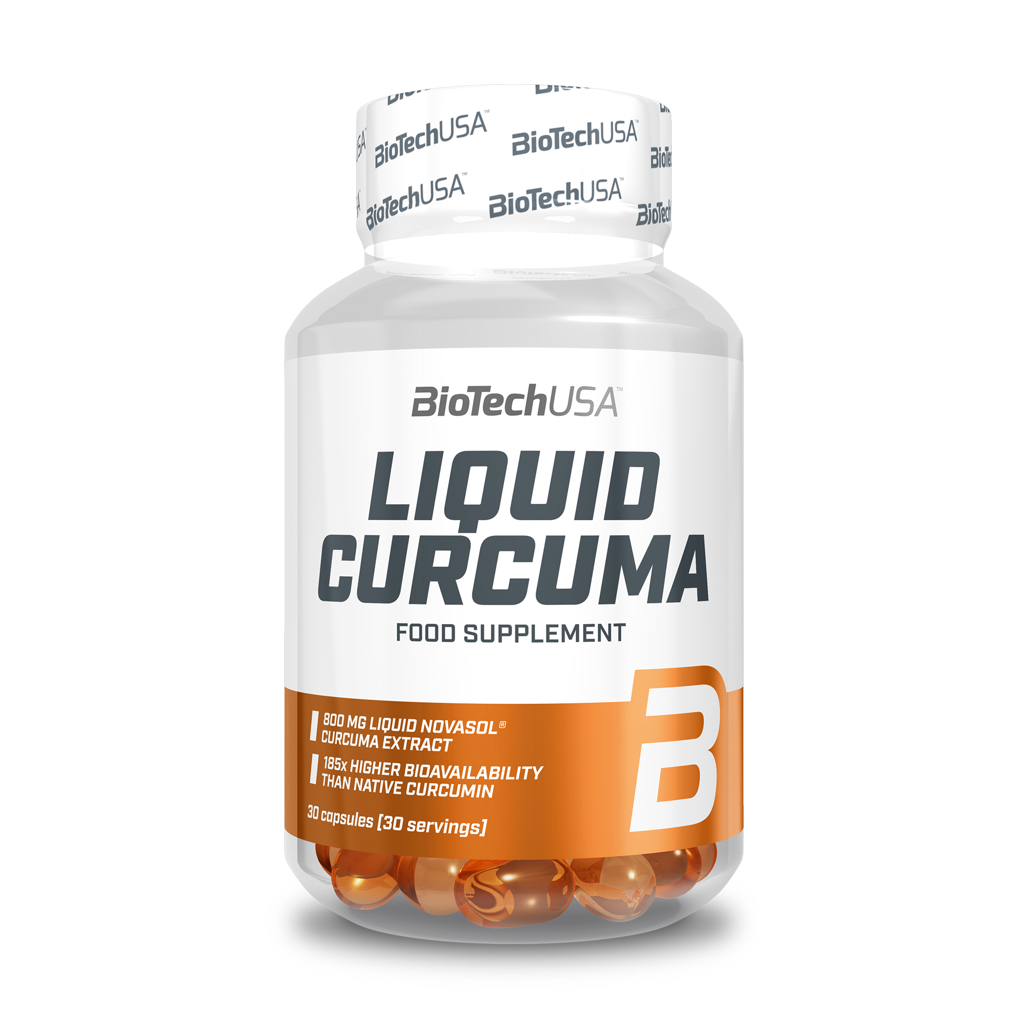 Extract Curcuma, BioTechUSA, Liquid Curcuma (NovaSOL®), 30 capsules