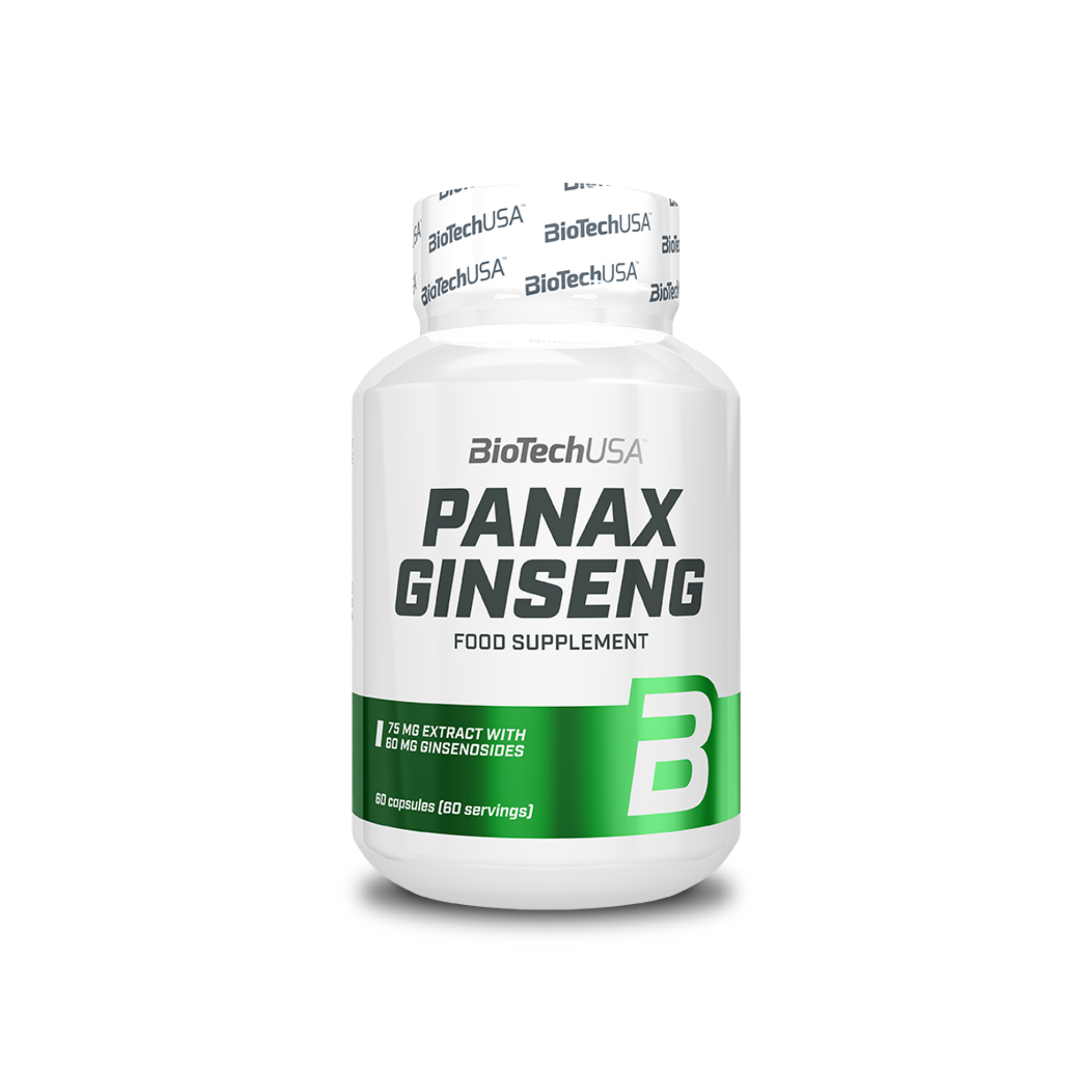 Extract de Ginseng Coreean, BioTechUSA, Panax Ginseng, 60 Capsule