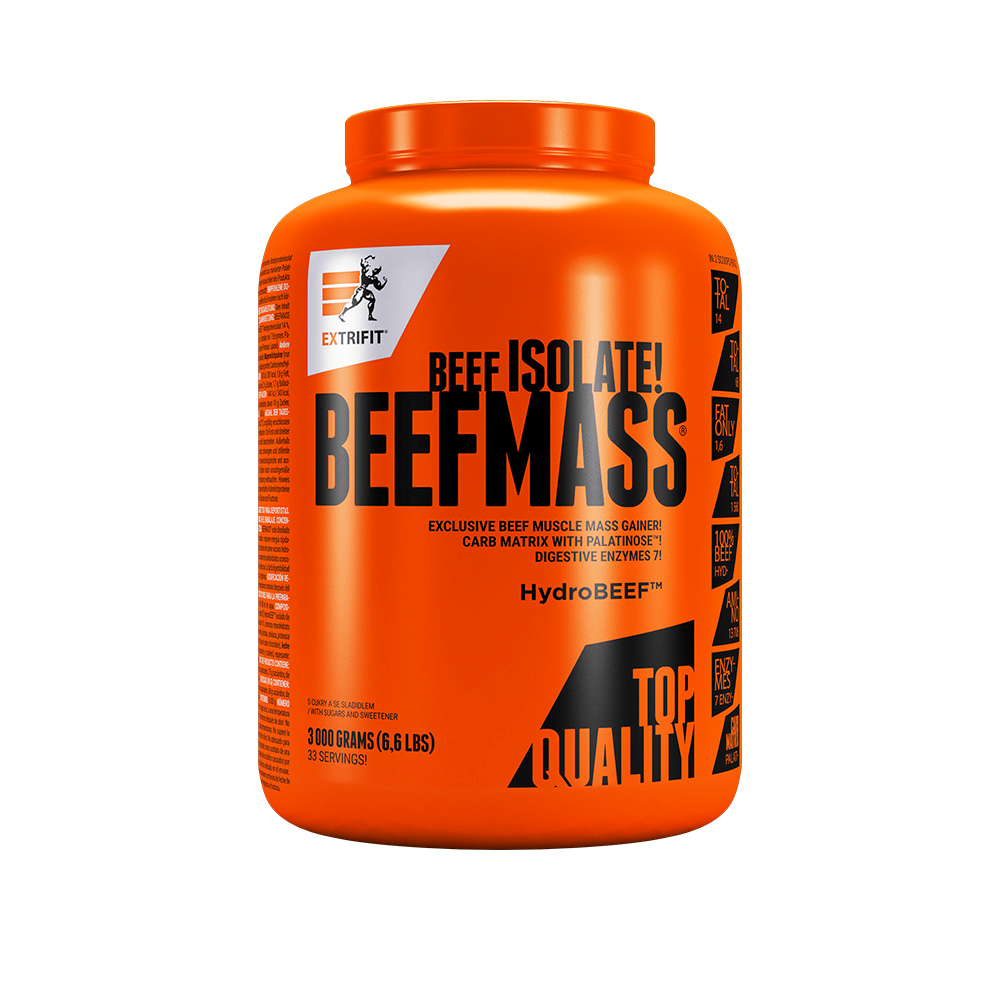 Proteina Masa Musculara, Extrifit Nutrition, Beef Isolate Beef Mass, 3000g