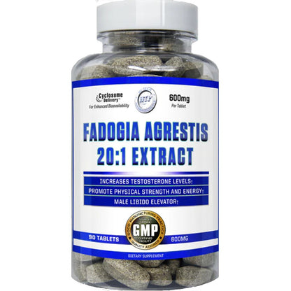 Extract de Fadogia Agrestis, Hi-Tech Pharma, Fadogia Agrestis 20:1 Extract, 90 Tablete