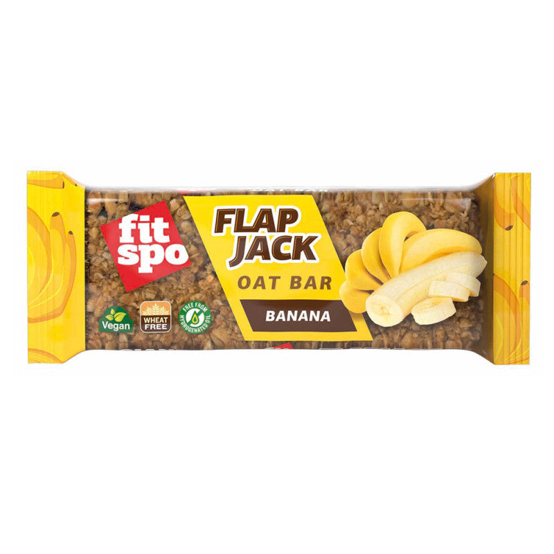 Baton de Ovaz, FitSpo, Flapjack Oat Bar, 80g