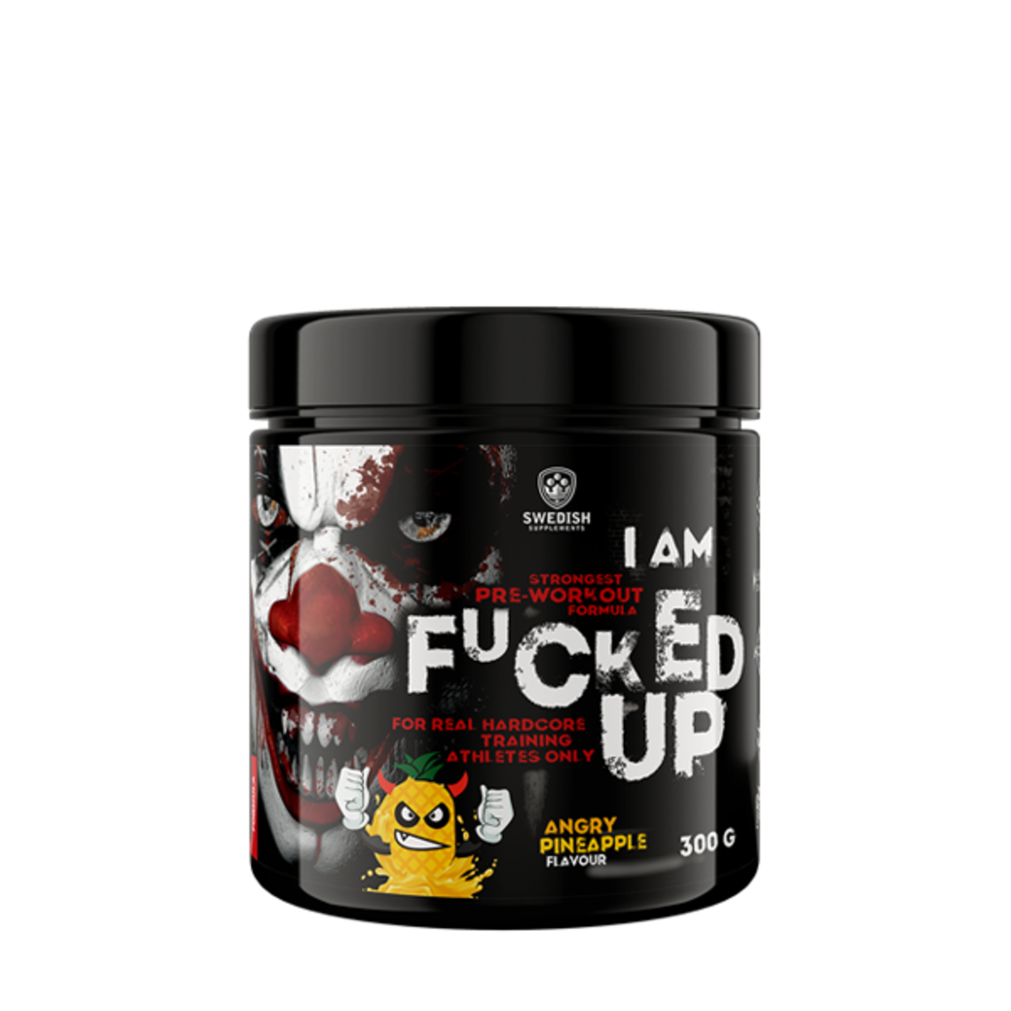 Pre-Workout, Swedish Supplements, I Am F#cked Up Joker Edition, 300g