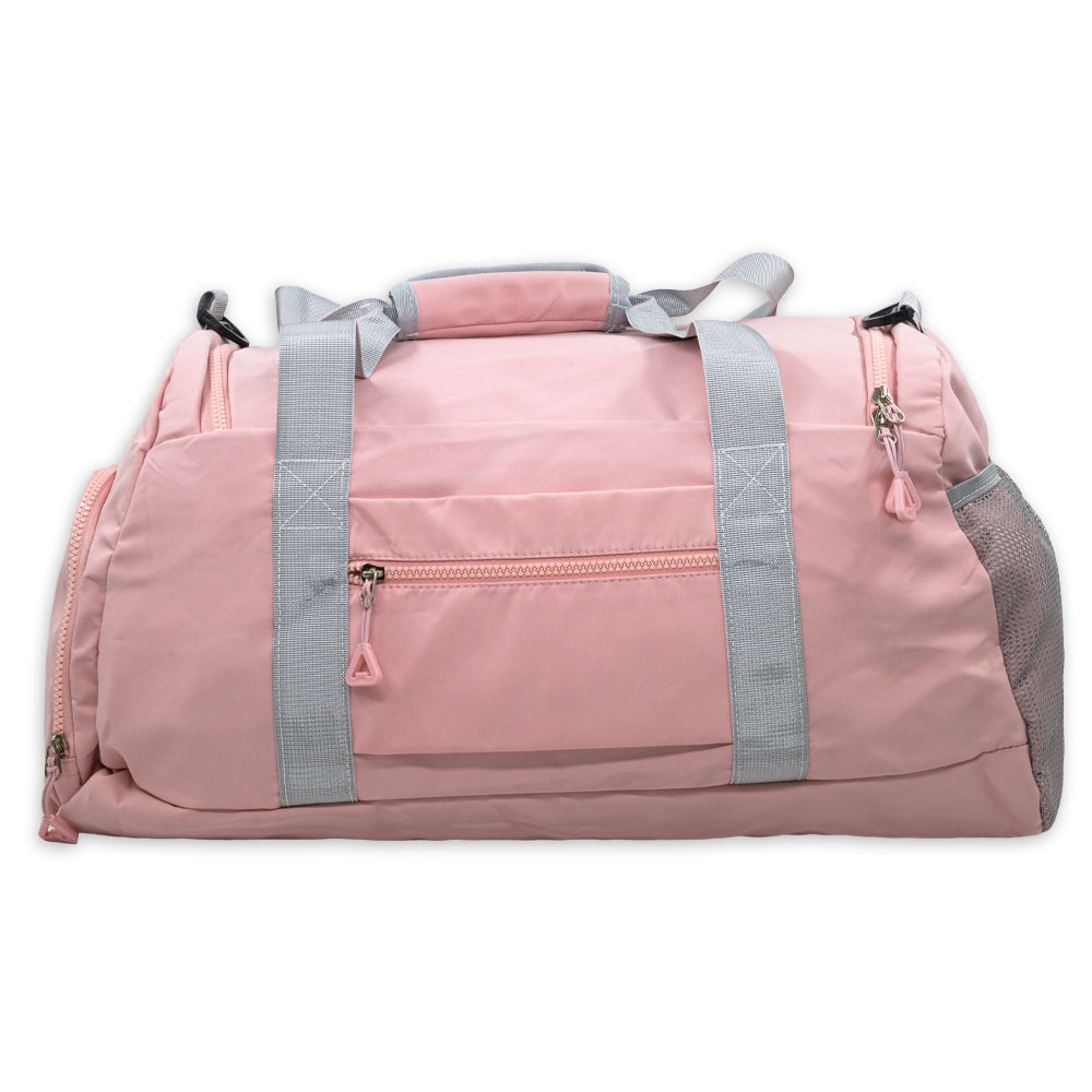 Geanta Fitness, Gym Stack, Sport Bag, Pink/White