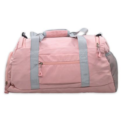 Geanta Fitness, Gym Stack, Sport Bag, Pink/White