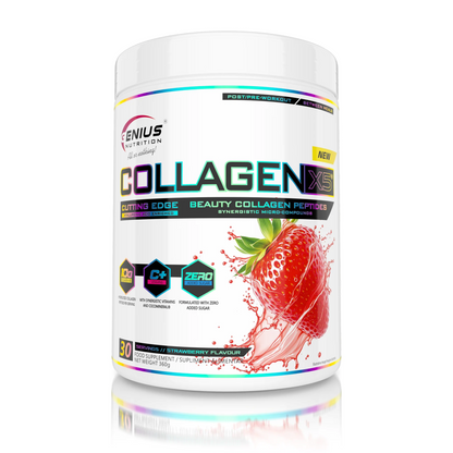 Colagen Pudra, Genius Nutrition, Collagen-X5, 360g