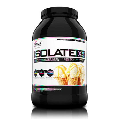 Proteina din Zer Izolata, Genius Nutrition, Isolate-X5, 2000g
