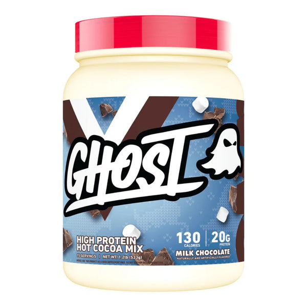 Proteina din Zer, Ghost, 100% Whey, Hot Cocoa Mix Limited Edition, 533g