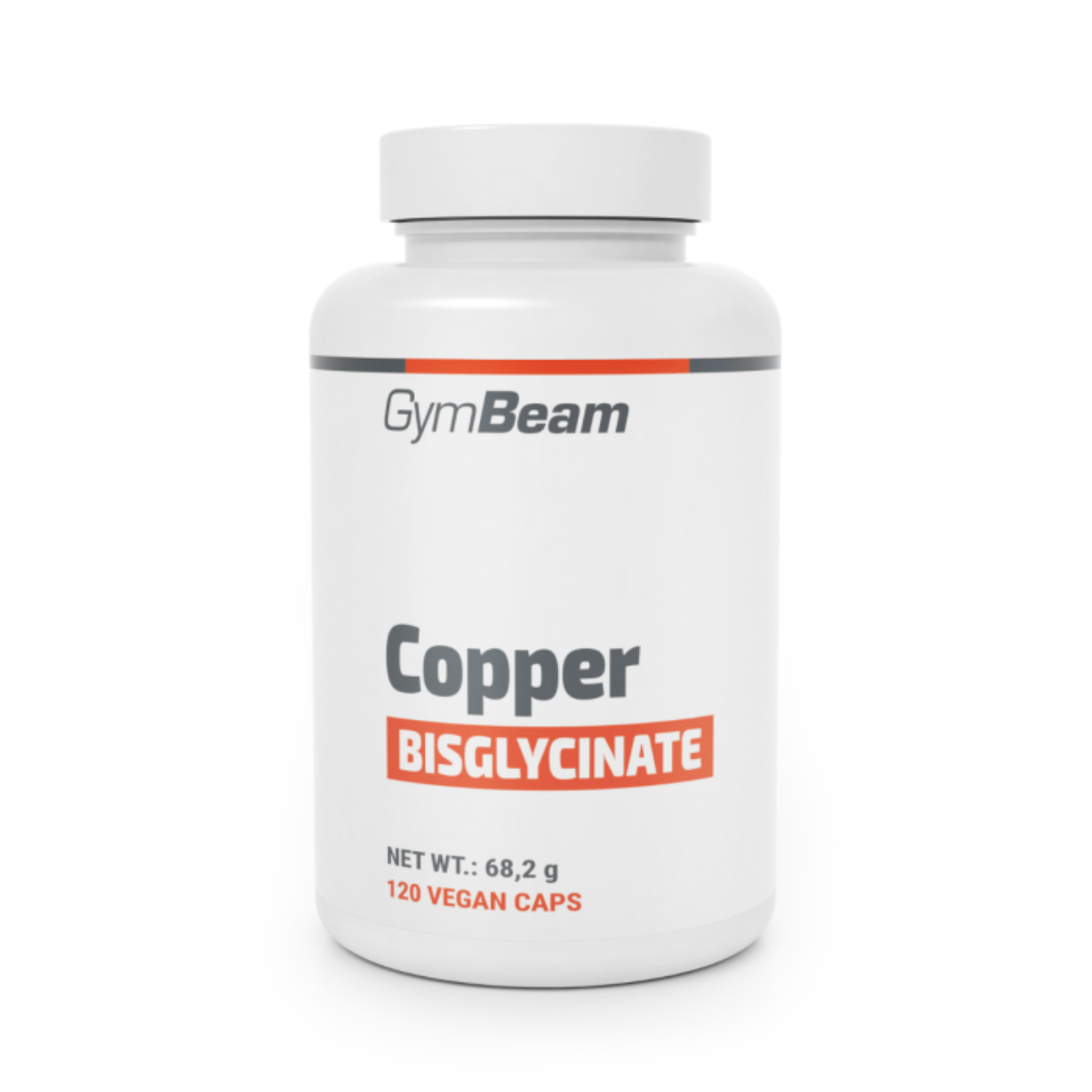 Cupru Bisglicinat, GymBeam, Copper Bisglycinate, 120 Capsule