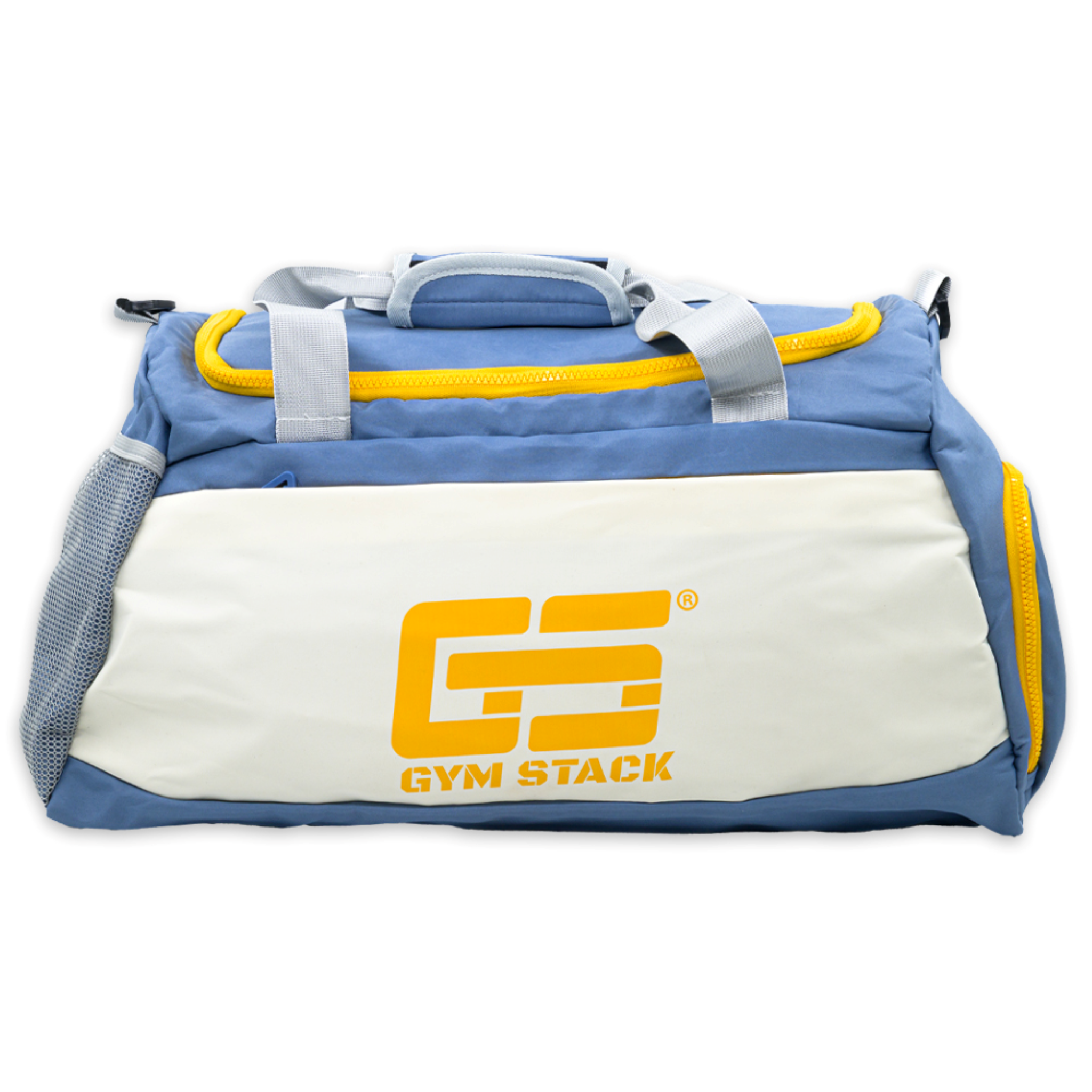 Geanta Fitness, Gym Stack, Sport Bag, Blue/Yellow