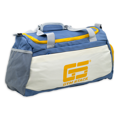 Geanta Fitness, Gym Stack, Sport Bag, Blue/Yellow