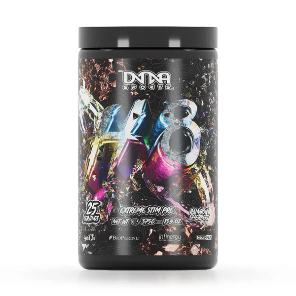 Pre-Workout, DNA Sports, H8 Extreme Stim Pre, 375g ( 25 Servings )