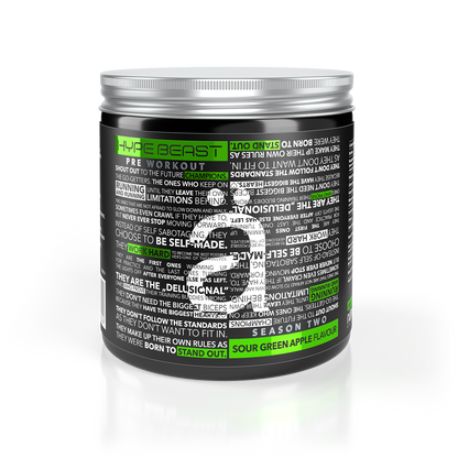 Pre-Workout, Nanosupps, Hype Beast, 320g