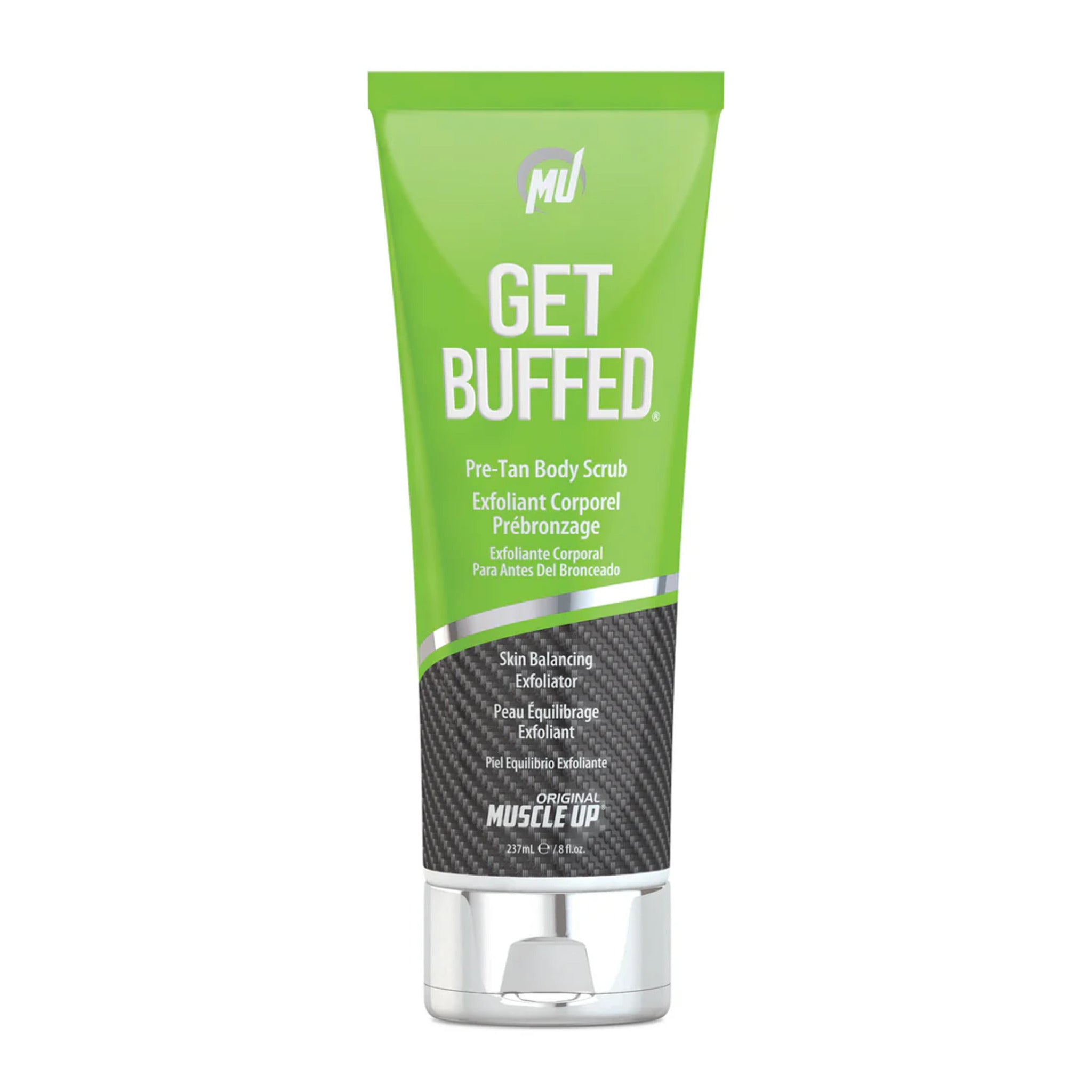 Pre-Tan Body Scrub, Muscle Up Pro-Tan, Get Buffed, 237ml