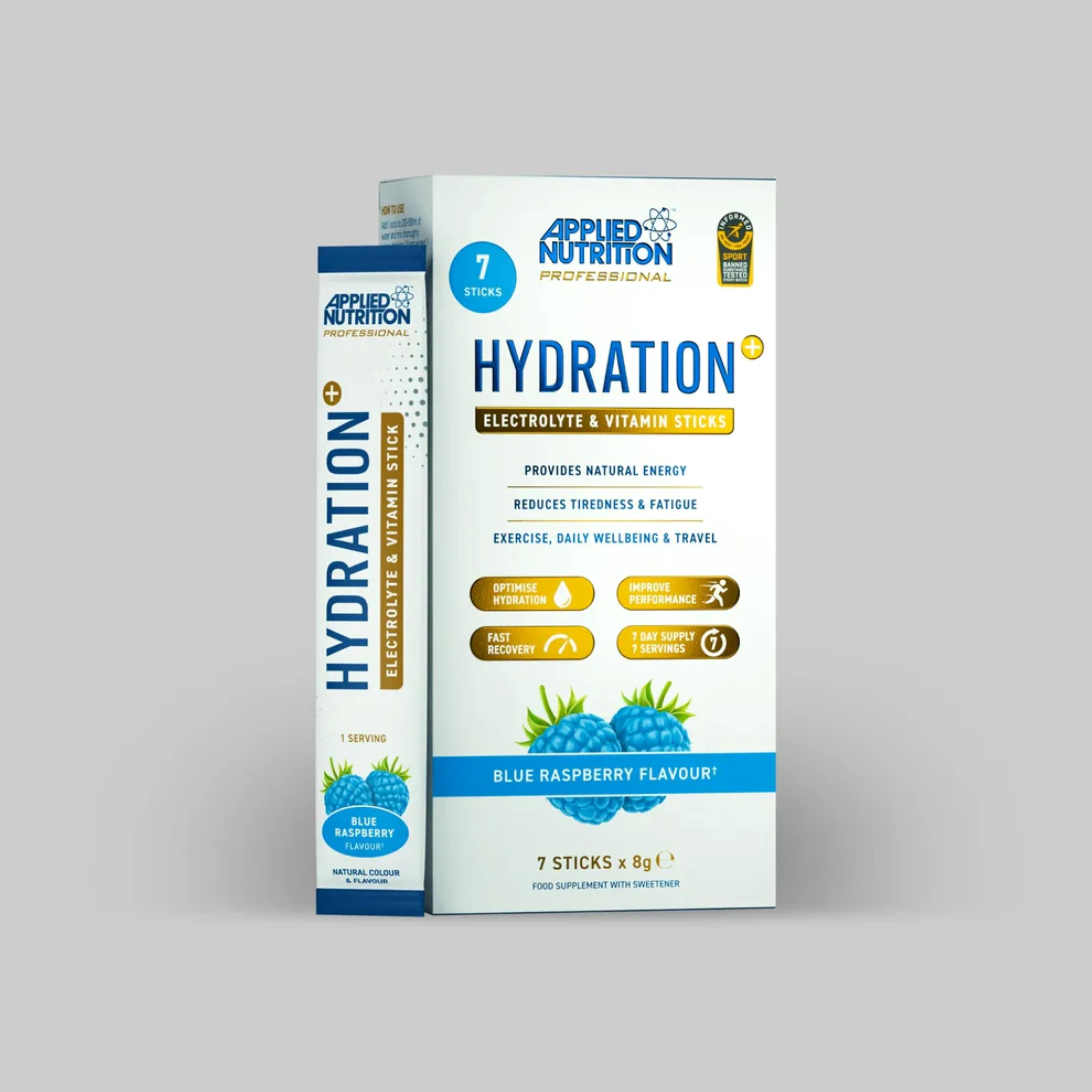 Electroliti Si Vitamine, Applied Nutrition, Hydration Electrolyte & Vitamins, 7x8g