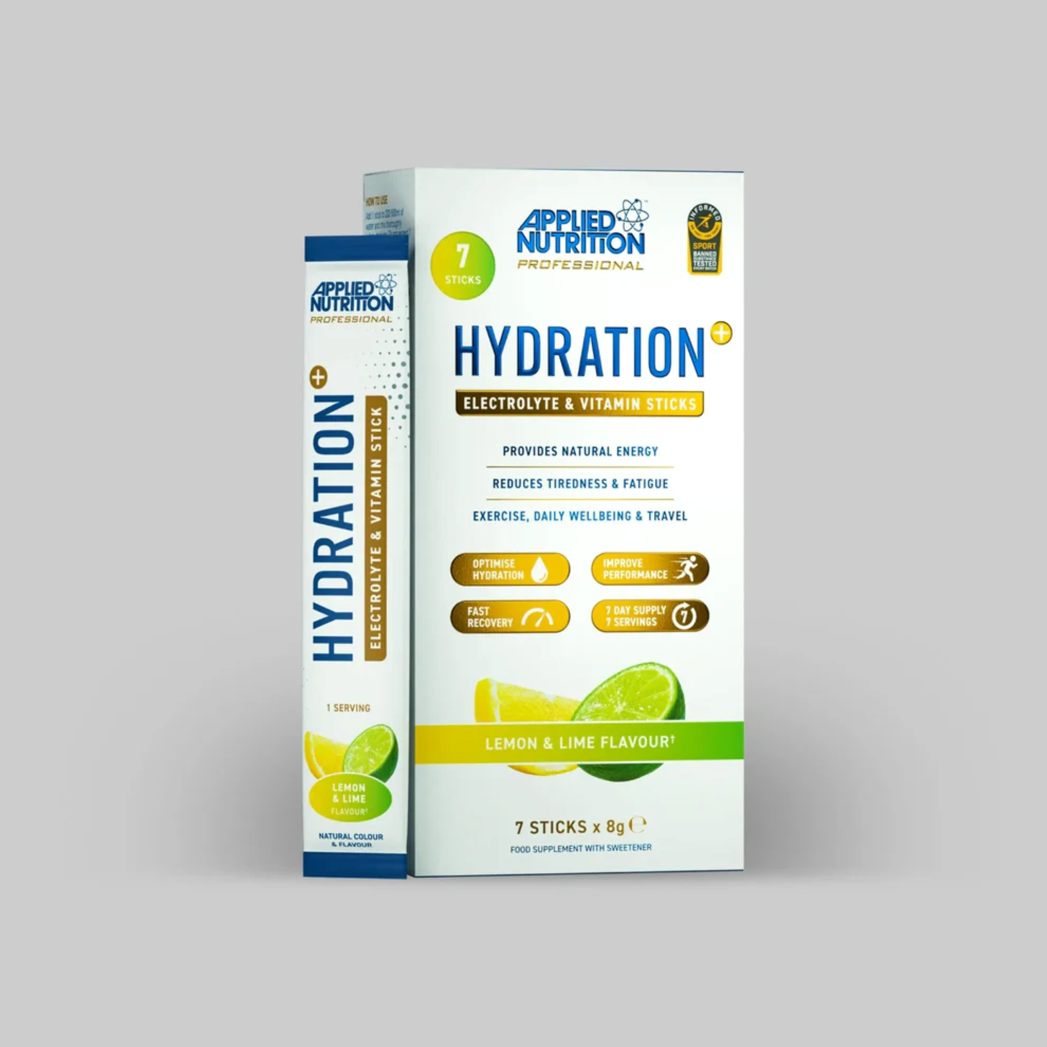 Electroliti Si Vitamine, Applied Nutrition, Hydration Electrolyte & Vitamins, 7x8g
