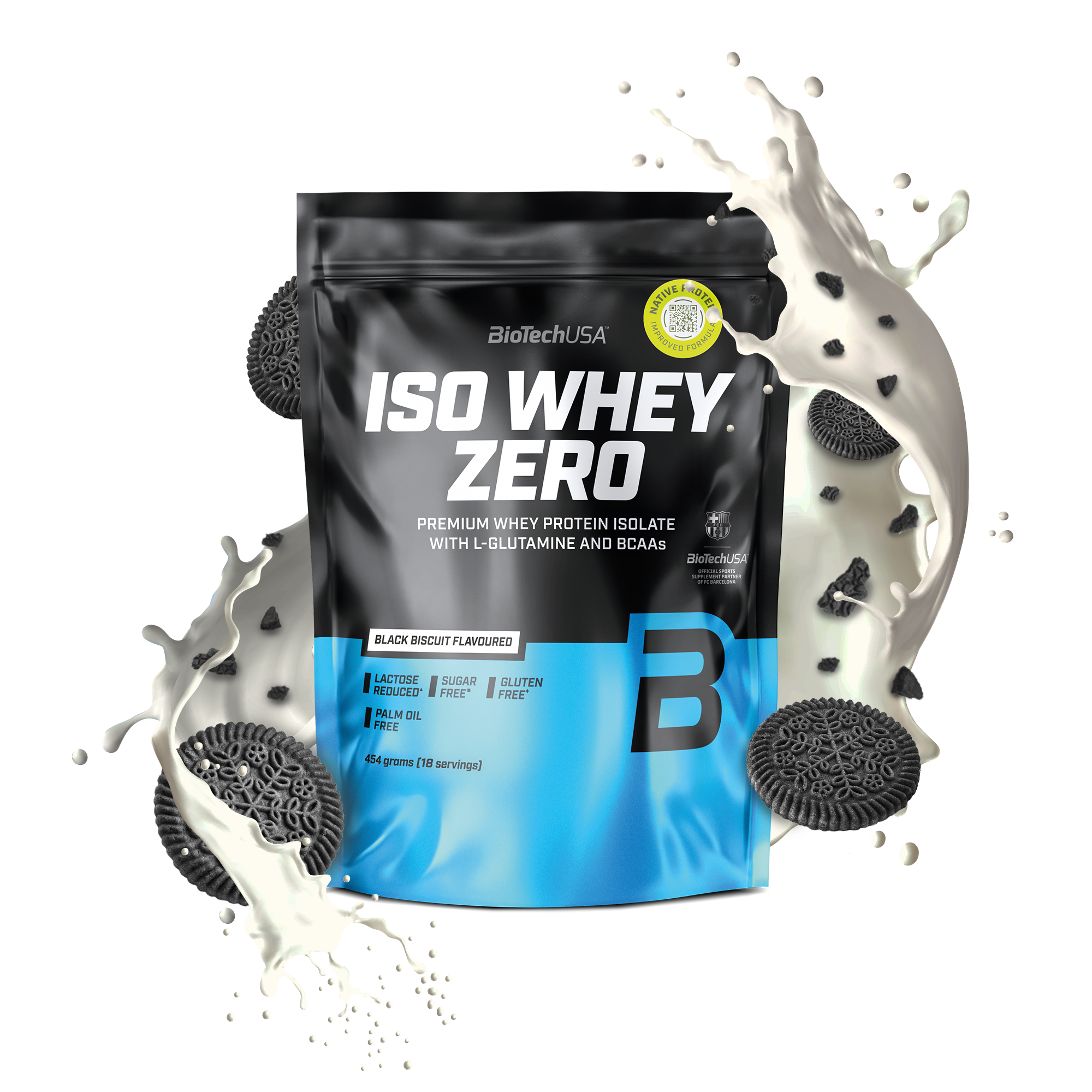ISO WHEY ZERO 454 BLACK BISCUIT