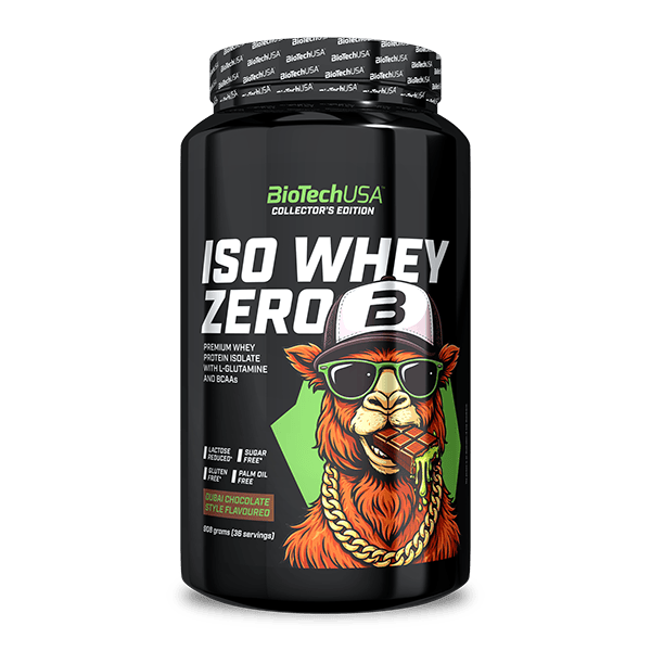 Proteina din Zer Izolata Continut Scazut de Lactoza, BioTechUSA, Iso Whey Zero Lactose Reduced, 908g