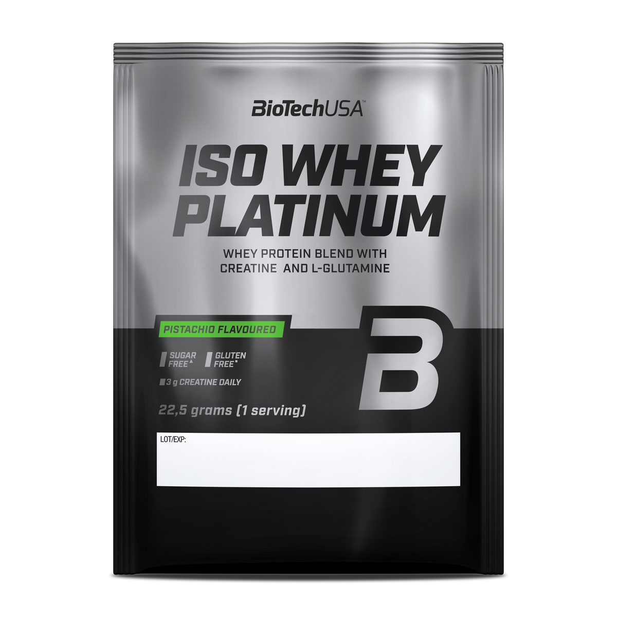 Proteina din Zer Izolat, BioTechUSA, Iso Whey Platinum, 22,5g
