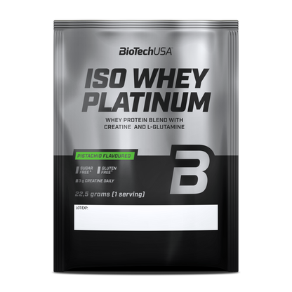 Proteina din Zer Izolat, BioTechUSA, Iso Whey Platinum, 22,5g