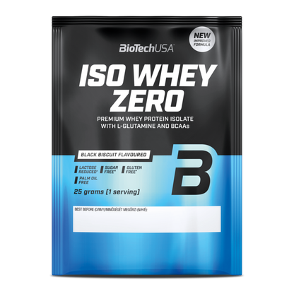 Proteina din Zer Izolata Continut Scazut de Lactoza, BioTechUSA, Iso Whey Zero Lactose Reduced, 25g