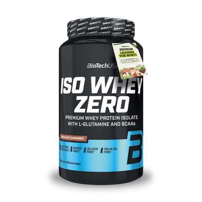 Proteina din Zer Izolata Continut Scazut de Lactoza, BioTechUSA, Iso Whey Zero Lactose Reduced, 908g