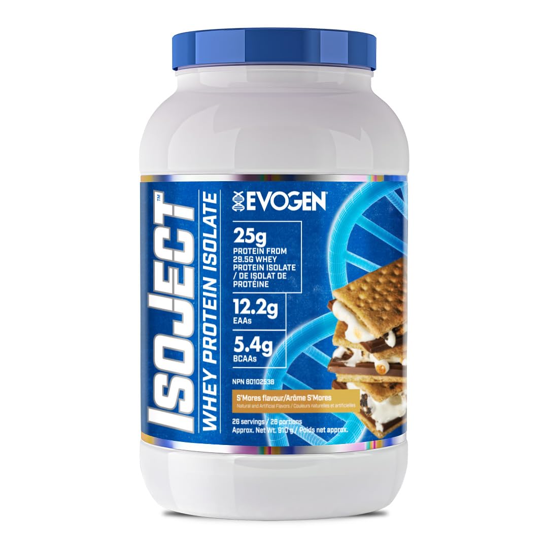 Proteina Izolata din Zer, Evogen, Whey Protein Isolate, Isoject, Canada Edition