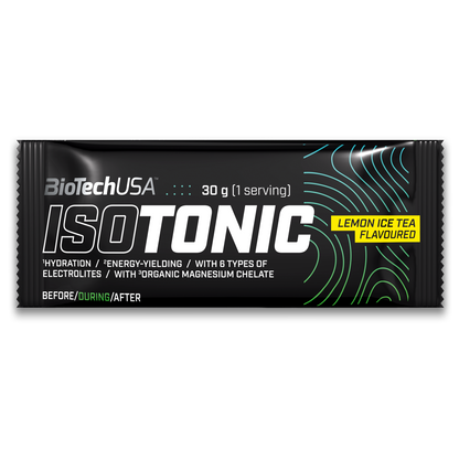 Izotonic Pudra, BioTechUSA, IsoTonic Powder, 30g, Lemon Ice Tea
