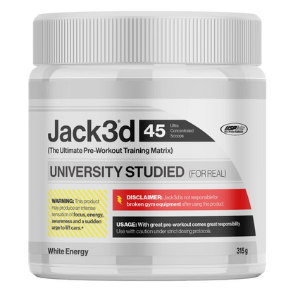 Pre-Workout, USP Labs, Jack3d, 45 Servings
