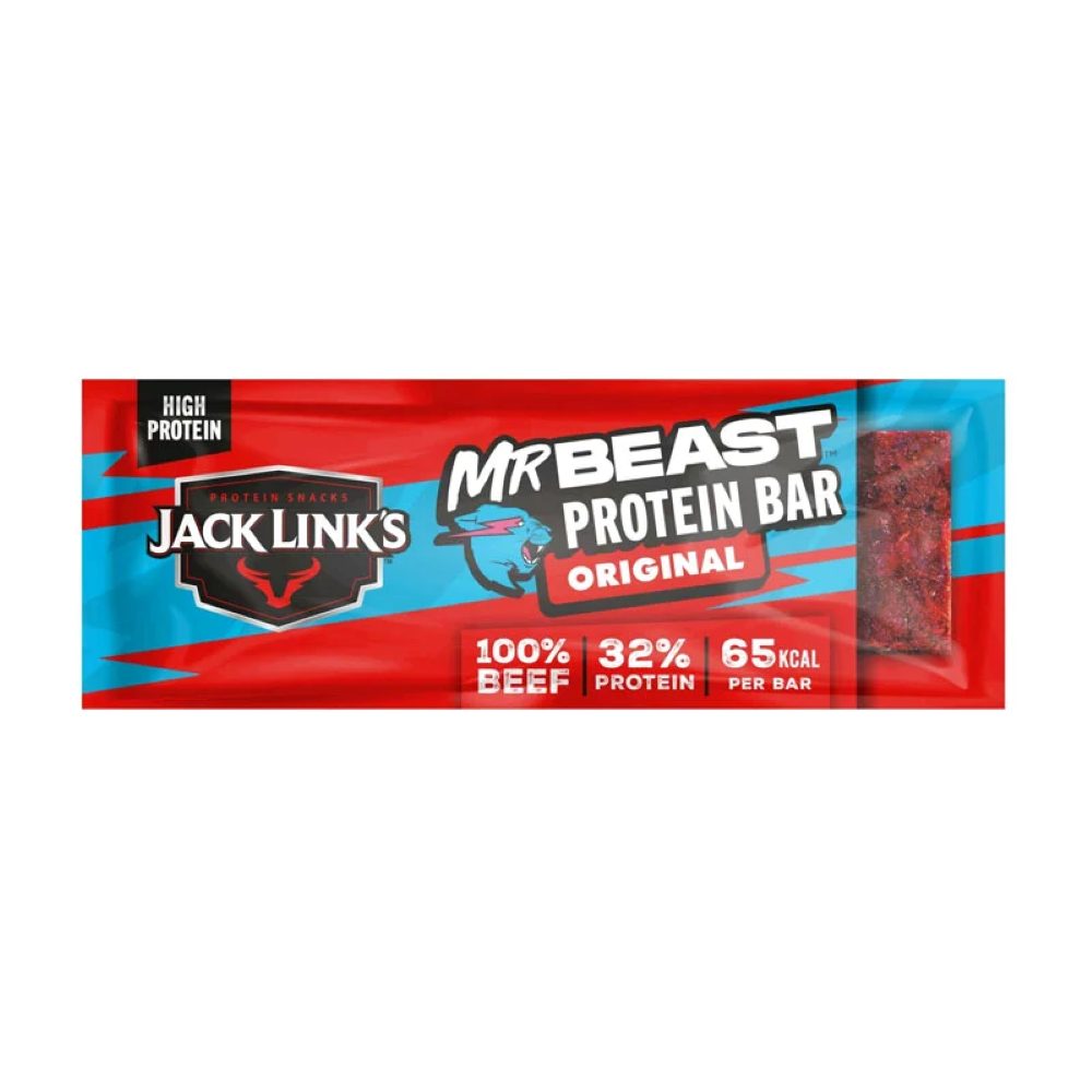 Baton Proteic din Carne de Vita, Jack Link's, Protein Bar 100% Beef, 22.5g